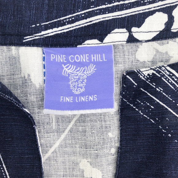 Pine Cone Hill Fine Linens Womens Size XL Split Neck Popover Nightgown Dress - Picture 6 of 8